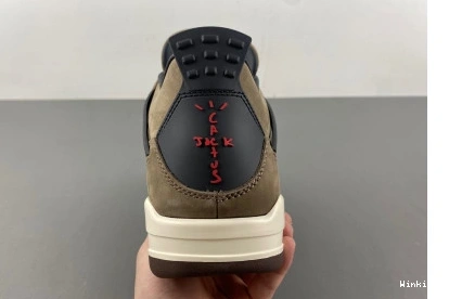 Jordan Scott AJ4-882335 x 4 Air Travis Retro Brown 1001